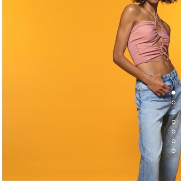 New Zara Cut Out Top - Picture 4 of 8